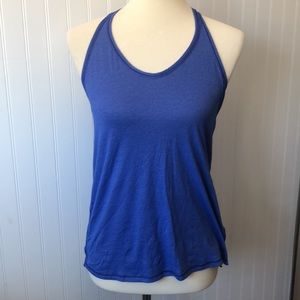 Lululemon Striped Y Back Tank Top